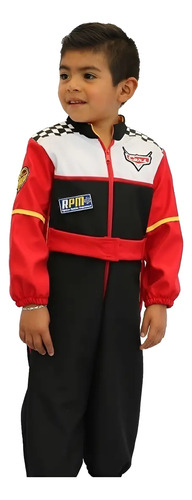 Disfraz Traje Estilo Cars Rayo Mcqueen Piloto De Carreras | Envío gratis