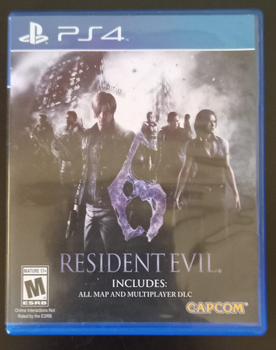 Resident Evil 6  Standard Edition Capcom Ps4 Físico