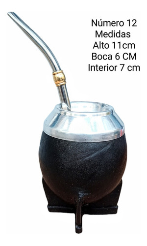 Mates Torpedos Uruguayos Premium De Calabaza Y Cueto C/bombi