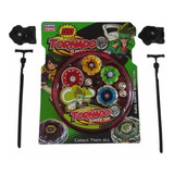 Estadio De Batalla Con 4 Beyblade Luces Trompos Juguete Niño