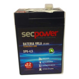 Bateria Moto Eletrica Selada Secpower 6v/4.5a