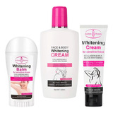 Set Crema Blanqueadora-desodorante-crema Aclarante Aichun F