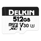 Delkin 512gb Hyperspeed Microsdxc Uhs I V30 Tarjeta Memoria