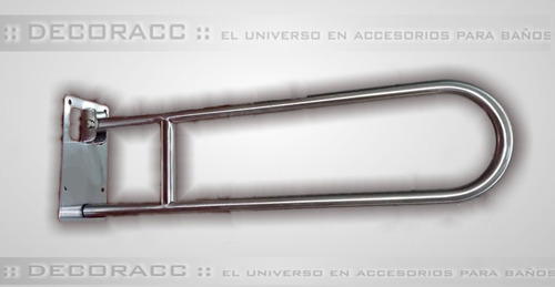 Barral Rebatible Acero Inoxidable 70cm Discapacitados.