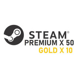 50 Steam Random Key + 10 Gold (entre 3.99$ A 9.99$ Usd)