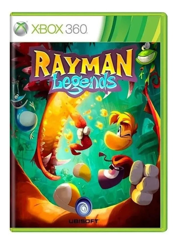 Rayman Legends Xbox 360 Desbloqueado Mídia Física