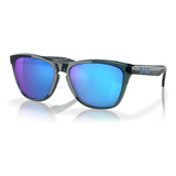 Óculos Oakley Frogskins Crystal Black Prizm Sapphire Iridium