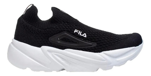 Zapatillas Fila Lifestyle Hombre Calzini Negro-bc-gris Cli