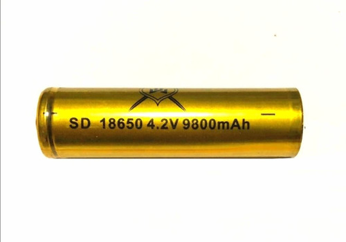 Bateria Recargable 18650 3.7v 9800 Mah Pilas Paquete 6 Pzas