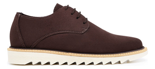 Sapato Social Casual Oxford Derby Sola Tratorada Masculino 