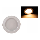 Lampara Led 12w Spot Plafon Bote 12 Cm Luz Blanca Cálida Color Blanco