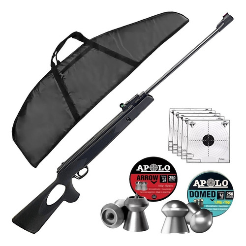 Rifle Aire Comprimido Swat Airguns Sa111th Funda Arrow Domed