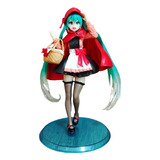 Hatzune Miku Caperucita Figura De Acción + Obsequio 