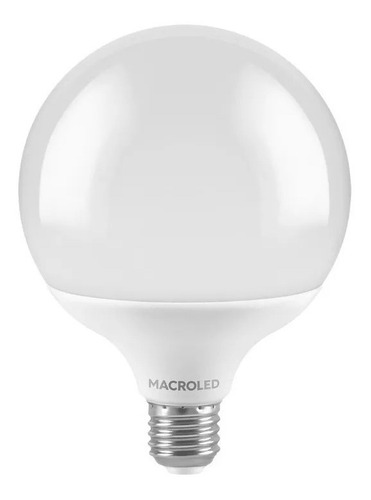 Lampara Globo Grande Led G120 18w Luz Calida Macroled