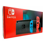 Nintendo Switch Neon Azul/vermelho Console 32gb Atualizado