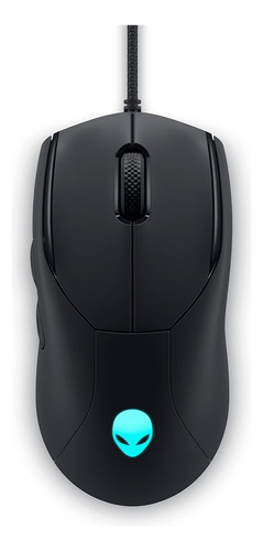 Mouse Optico Alienware Gamer Alambrico Negro Aw320m