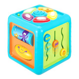 Cubo Con Musica Y Luces Juego Juguete Bebe Niño Formas Prono