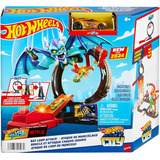 Pista Hot Wheels City Loop Ataque Do Morcego - Mattel