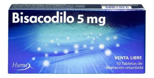 Bisacodilo 5 Mg (humax) - Tab a $380