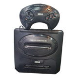 Mega Drive 3 Tectoy Com Entrada Lateral E Controle Orig 