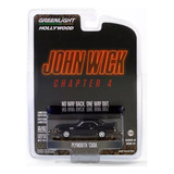 Greenlight Hollywood John Wick Chapter 4 Plymouth Cuda 1/64