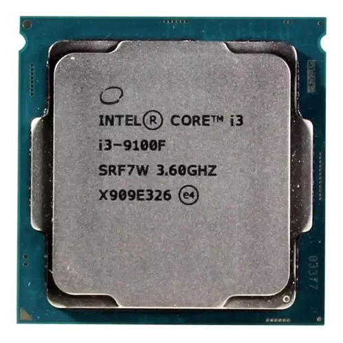 Processador Intel Core I3 9100f Lga1151 + Cooler