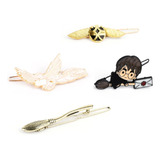 Set 4 Pinches Horquillas Para El Cabello Harry Potter