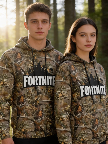 Fortnite Sudadera Hoodie Bombow Unisex Deportivo Capucha
