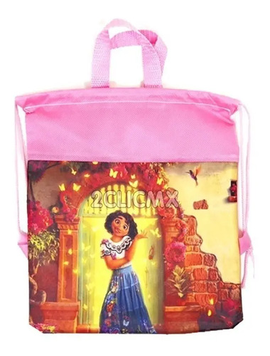 15 Bolsas Costal Dulceros Infantiles Niñas Encanto Bolo