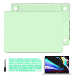 Funda Rígida Batianda Para Macbook Pro 16  2485 Light Green