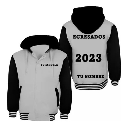 Campera Universitaria Egresaditos Egresados Jardin Primaria