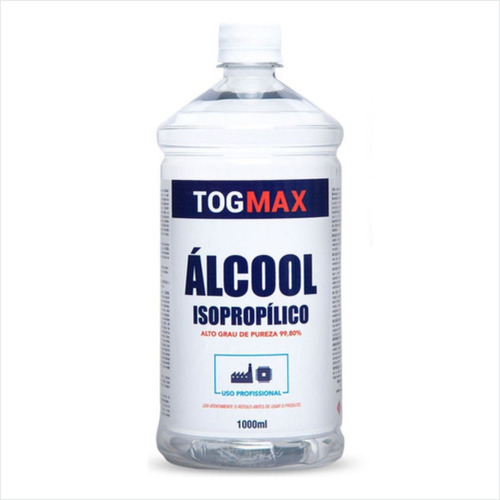 Álcool Isopropilico 99,8% 1 Lt Limpeza De Placa E Eletrônico