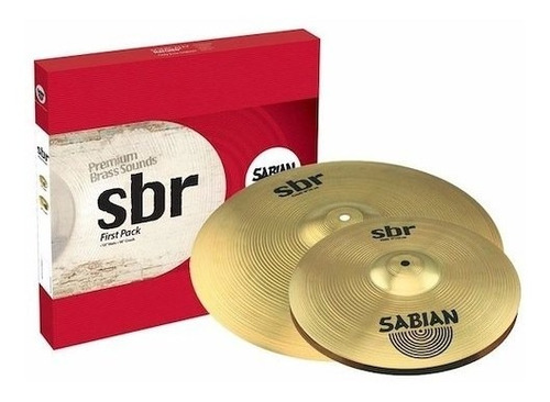 Set De Platillos Sabian Sbr5001 First Pack Hh13 + Cr16