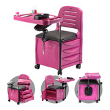 Cadeira Cirandinha Manicure Rosa Pink Profissional - Dompel