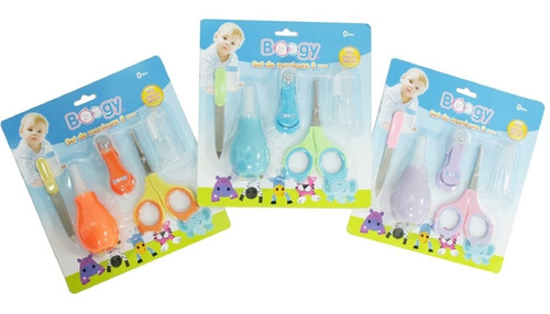 Set Kit Estuche Aseo Bebe Niño Niña Ideal Regalo Manicura  