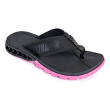 Chinelo Dedo Kenner Rakka Ampass L7 Preto E Pink Masculino