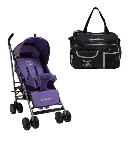 Cochecito Bebé Paragüitas + Bolso Maternal Lamborghini Promo