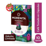 Cápsulas Café La Morenita Honduras X 10 - Solo Envíos