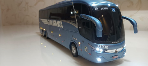 Miniatura De Ônibus Águia Branca  Paradiso New G7 1350