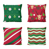 Capas De Almofadas De Natal Decorativas E Coloridas 40x40