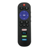 Rc280 - Mando A Distancia Para Tv Tcl Roku Netflix Con Honda