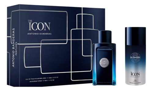 The Icon Estuche Edt 100ml+deso150ml Silk Perfumes Original