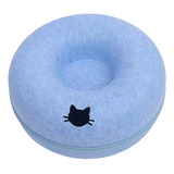 Cama Túnel Para Gatos, Para Gatos, Caverna Azul 60cm