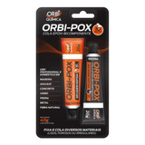 Cola Epóxi (tipo Araldite) 40g Orbi-pox 10 Minutos Full 