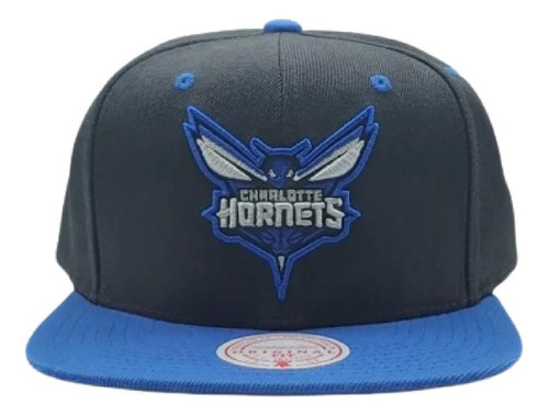 Gorra Mitchell & Ness Black Royality Hornets