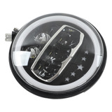 Faro Led De 7 Pulgadas Para Motocicleta Redonda De 7 Pulgada