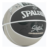 Balón Baloncesto Spalding Sketch Series #7 Original Colores