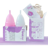 Set X2 Copas Menstruales Vivacup® Máxima Calidad Y Duración