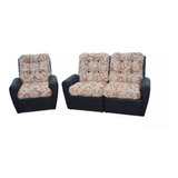 Juego De Living Munich Sofá 2 Sillones Entrega 72hs Premium