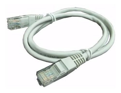 Cable De Red (ethernet), Rj-45, Lineal, Cat-5, 1mts